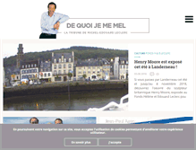 Tablet Screenshot of michel-edouard-leclerc.com